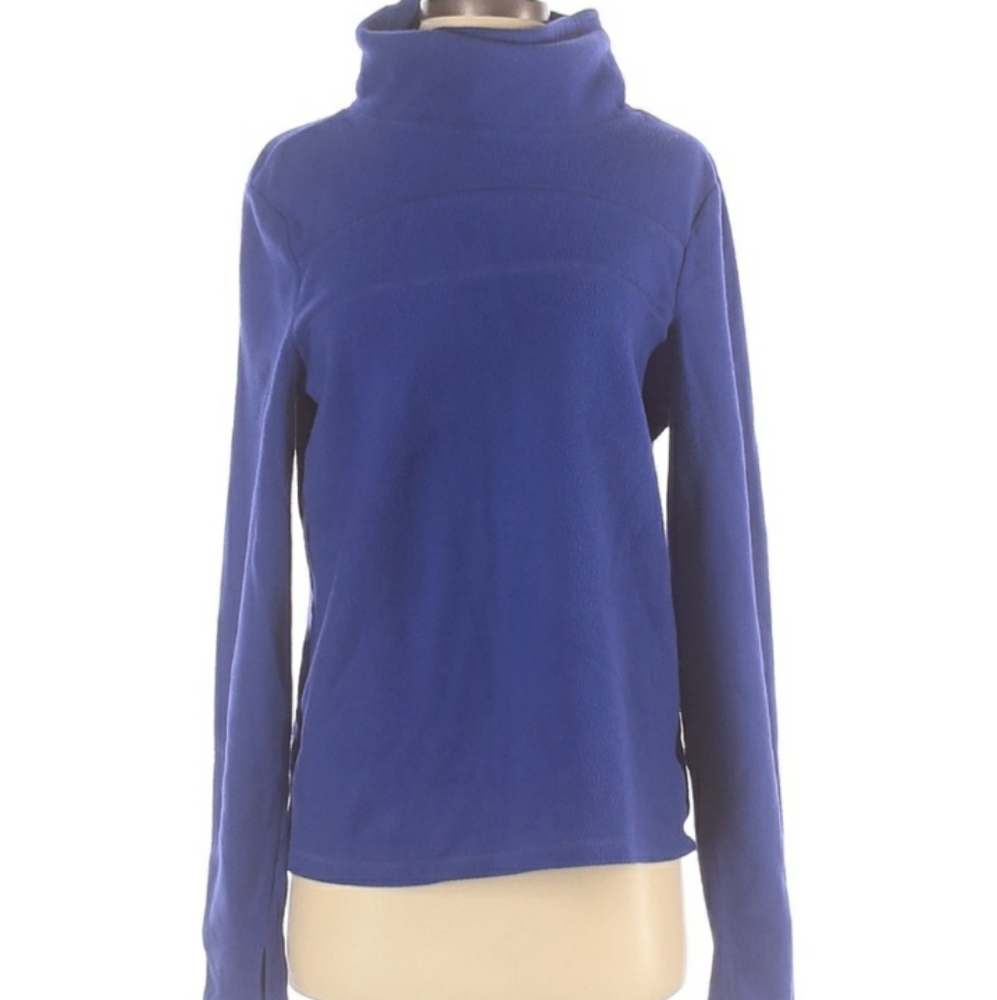 Victoria's Secret Solid Blue Fleece Size S